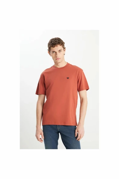 Wrangler Small Logo Bisiklet Yaka Erkek T-shirt W7NM203877222 ürün görseli 1