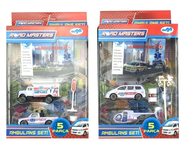 Kamyonlu Ambulans Seti JP9102 ürün görseli 1