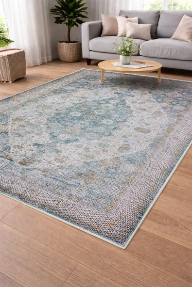 Modern Sisal Serisi Dijital Baskı Sisal Dokuma Halı SLH025 RENKLİ 160 X 230 ürün görseli 1