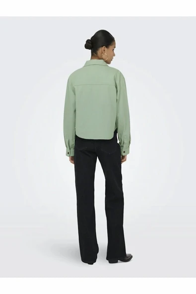 Only Drew Shacket Kadın Ceket 15308207 - Resim 5