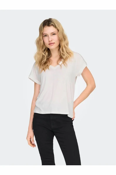 Only Free Lıfe Loose Fit Kadın Tişört 15369294 ürün görseli 1