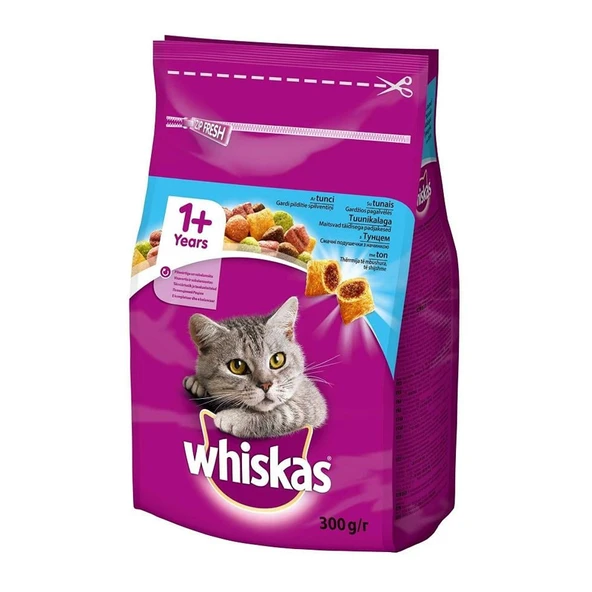 Whiskas Ton Balıklı Yetişkin Kedi Maması 300 Gr ürün görseli 1