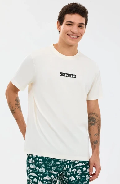 Skechers S2610115 M Regular T-Shirt Erkek Tişort ürün görseli 1