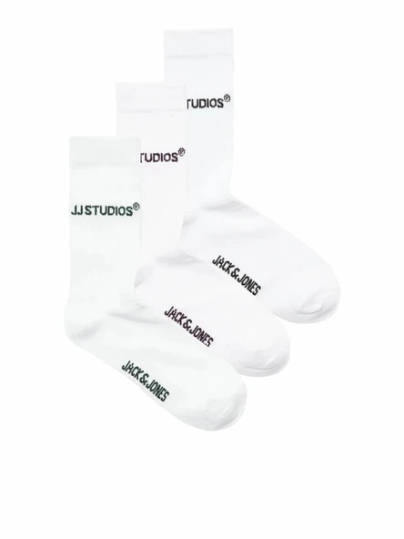 Jack Jones Soho Tennıs 3 Lü Paket Erkek Çorap 12280165 ürün görseli 1