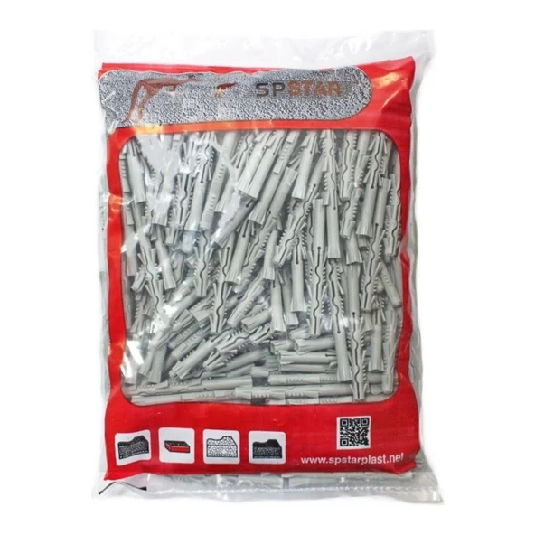 Boşluklu Tuğla Dübeli Vidasız Ø8x60mm - Resim 3