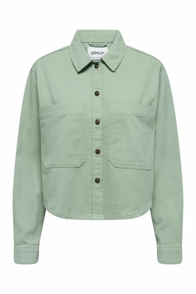 Only Drew Shacket Kadın Ceket 15308207 - Resim 6
