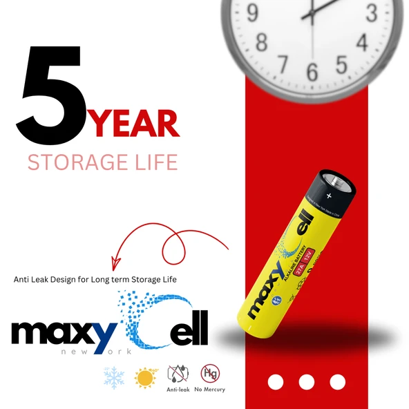 Maxycell 10 Adet  27A Alkalin Piller 12V - Resim 4