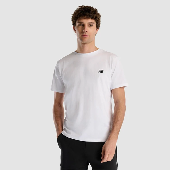 New Balance Erkek T-shirt MNT1537-WT ürün görseli 1