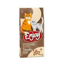 Enjoy Tavuklu Yetişkin Kedi Maması 15 Kg+20 ADET 100 GRAM MİSS KİS KARIŞIK AROMA KEDİ YAŞ MAMA ürün görseli 1