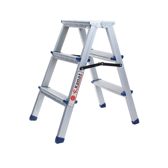 Rita Twin Galvanizli Çift Çıkışlı Katlanabilir Merdiven-RM-613 ürün görseli 1