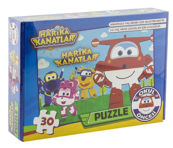 Harika Kanatlar Okul Öncesi Puzzle - Resim 2