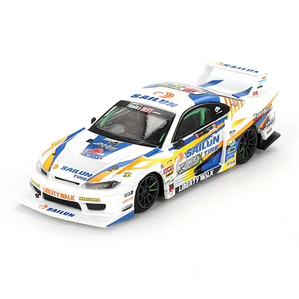 Mini GT 1/64 Nissan LB-Super Silhouette S15 SILVIA 2023 Formula Drift Japan ürün görseli 1