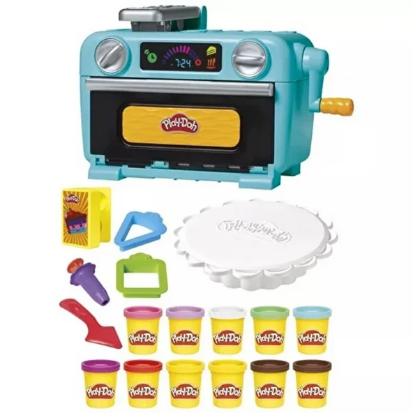 Play-Doh Süper Dilimli Kek Oyun Seti G0497 ürün görseli 1
