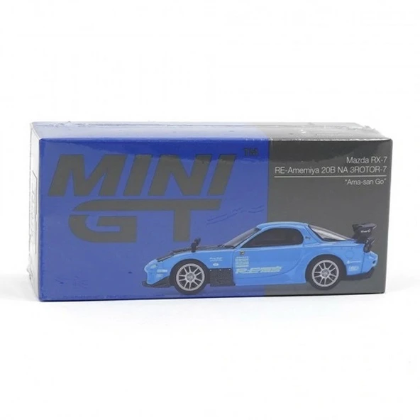 Mini GT 1/64 Mazda RX-7 RE-Amemiya 20B NA 3ROTOR-7 “Ama-san Go” ürün görseli 1
