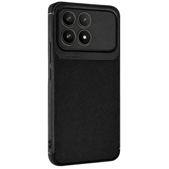 Xiaomi Poco F8 Pro Kılıf Focus Carbon Silikon Kapak ürün görseli 1