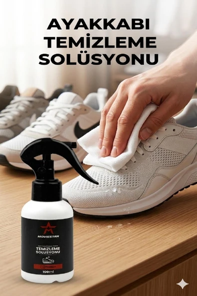 MOVİESTAR Orthopedix Ayakkabı Ve Tekstil Temizleme Solüsyonu 100ml ürün görseli 1