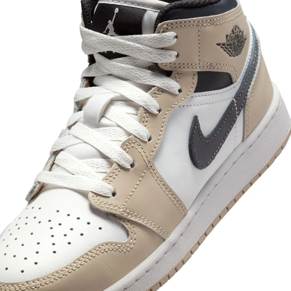 Air Jordan 1 Mid 'Rattan' - Resim 4