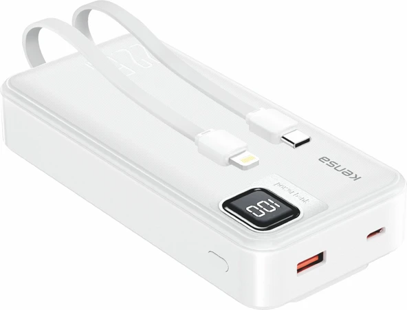 10.000 mAh Powerbank 22.5W Hızlı Şarj Destekli Siyah Renk ürün görseli 1