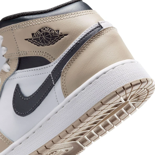 Air Jordan 1 Mid 'Rattan' - Resim 6