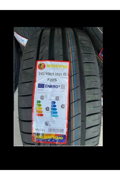 Minerva F205 245/35 R19 93Y XL Yaz Lastiği ürün görseli 1