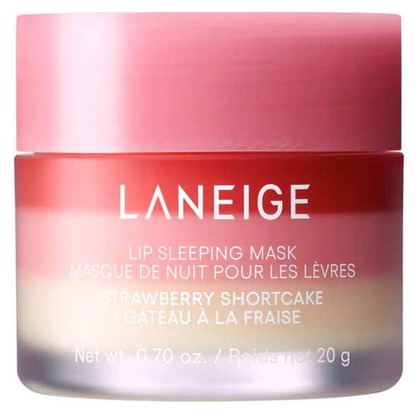 Laneige Lip Sleeping Mask - Dudaklar için Gece Bakım Maskesi Çilekli Shortcake (20g) ürün görseli 1