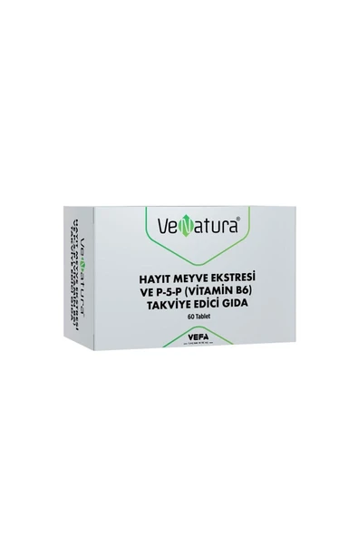 VENATURA Hayıt Meyve Ekstresi Ve P-5-p (vitamin B6) Takviye Edici Gıda ürün görseli 1