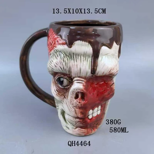 Zombi Seramik Kupa Bardak ürün görseli 1