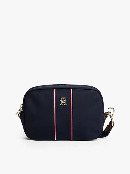 Tommy Hilfiger   POPETTE CAMERA BAG CORP Kadın Mavi Çanta - AW0AW17710 ürün görseli 1
