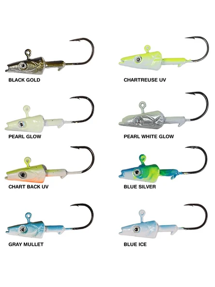 Ryuji Snake Shad Jig Head 2/0 10gr 3 adet - Resim 2