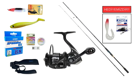 Ryuji Terminator 270 cm 4–35 gr & Ryuji Infinity 4000M Spin Seti ürün görseli 1