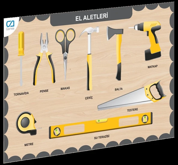 CAAHS-3210 CA GAMES AHŞAP EL ALETLERİ BUL-TAK ürün görseli 1