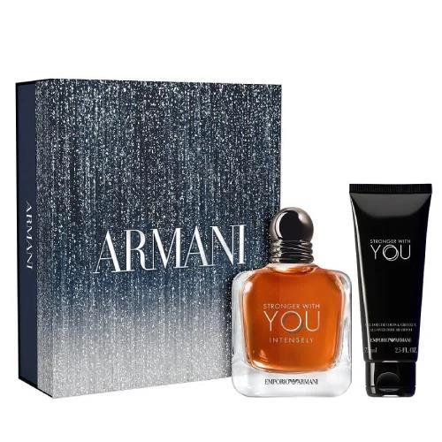 Emporio Armani Stronger With You Intensely Edp 100 Ml Erkek Parfüm Set ürün görseli 1