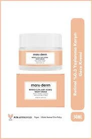 Maru.Derm Retinol 0.3% Anti Aging Night Cream 50 ml ürün görseli 1