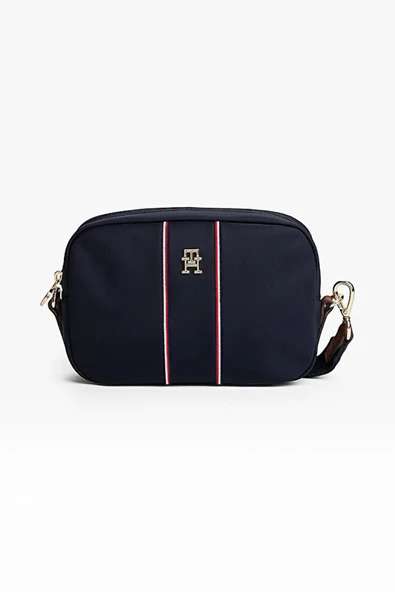 Tommy Hilfiger   POPETTE CAMERA BAG CORP Kadın Mavi Çanta - AW0AW17710 ürün görseli 1