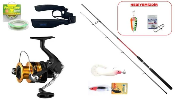 Remixon Flex Spin 270 cm 20-50 gr & Shimano FX 4000 FC SPİN SETİ ürün görseli 1