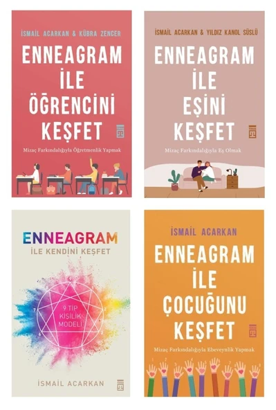 Enneagram ile Çocuğunu Keşfet Seti 4 Kitap ürün görseli 1