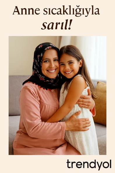 Uzun Kollu Sade Anne Geceliği - Resim 3