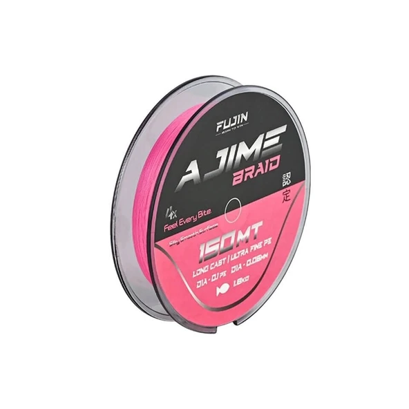 Fujin Ajime Braid 4x 150mt Pink İp - Resim 2