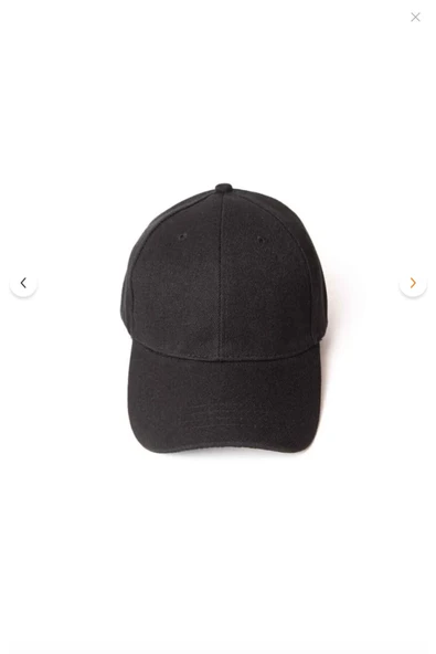 Unisex Düz Şapka - Resim 3