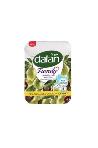 Dalan Family Zeytin Mucizesi Güzellik Sabunu 75 g x 4 Adet ürün görseli 1
