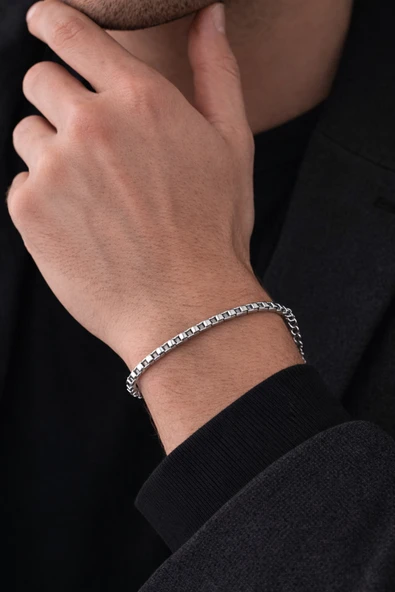 ASG SHOPPİNG ASG Bold Steel Erkek Çelik Bileklik ürün görseli 1