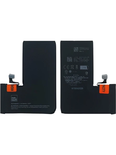 iPhone 15 Pro Uyumlu  3500 MAh Batarya - Resim 2