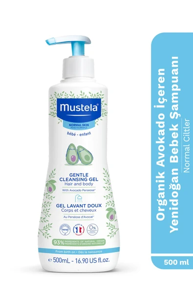 Mustela Yenidoğan Şampuan 500 Ml ürün görseli 1