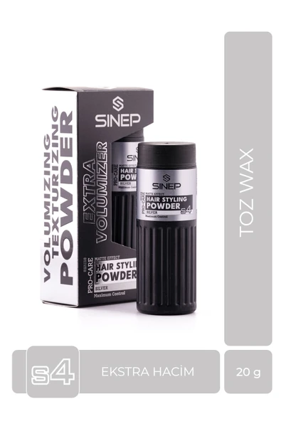 Sinep Toz Wax Ekstra Hacim S4 Silver 20 g ürün görseli 1