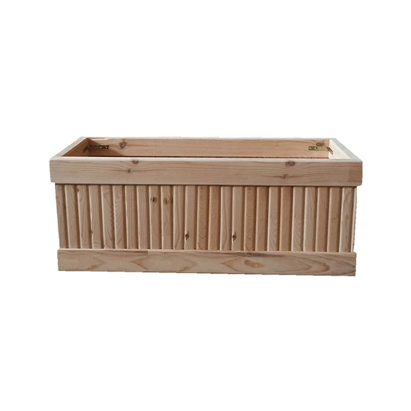 Ahşap Saksı ; Begonya 150X45x55 - Resim 2