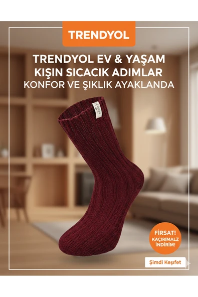 Nordsox Alpaka Yünlü Erkek Soket Çorap - Sıcak Tutan Özel Seri ürün görseli 1