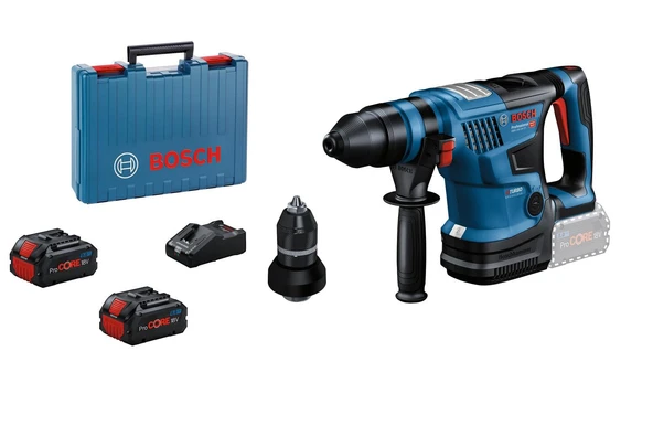 Bosch GBH 18V-34 CF 2x8.0Ah Procore Çift Akülü Kırıcı Delici ürün görseli 1