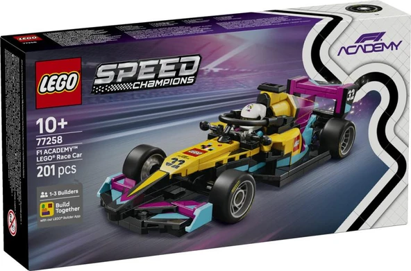 LEGO Speed Champions 77258 F1 ACADEMY LEGO Race Car ürün görseli 1