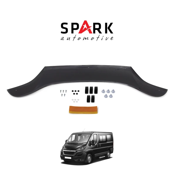 Peugeot Boxer 2014 Yılı Ve Sonrası Uyumlu Ön Kaput Rüzgarlık 3mm ürün görseli 1