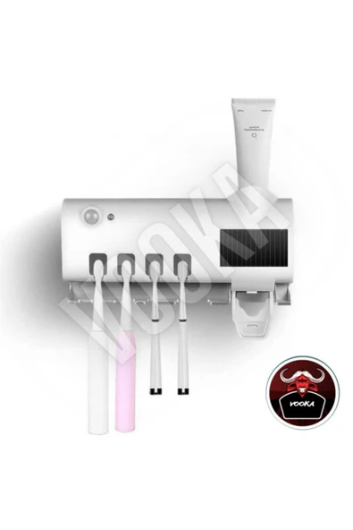 VOOKA Ultraviyole Dış Fırçası Diş Macunu Tutucu Stand ürün görseli 1